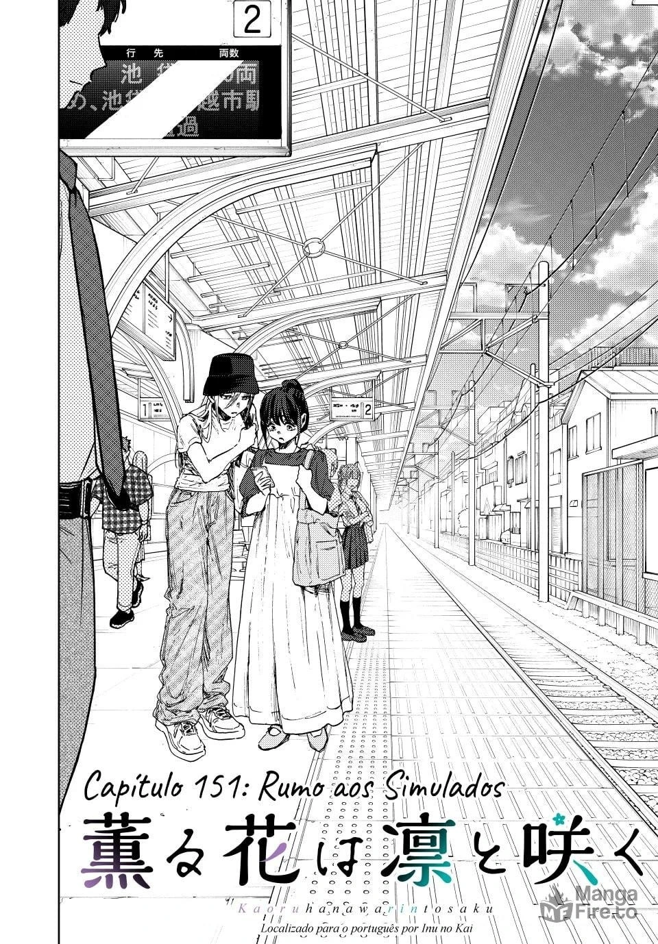 Kaoru Hana Wa Rin To Saku capítulo 151 página 3