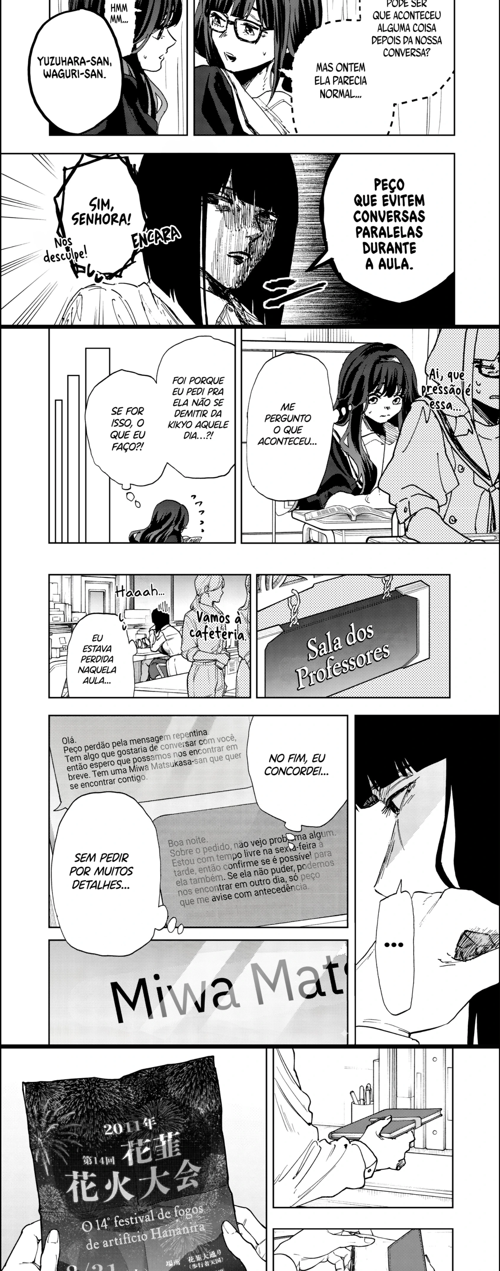 Kaoru Hana Wa Rin To Saku capítulo 185 página 3