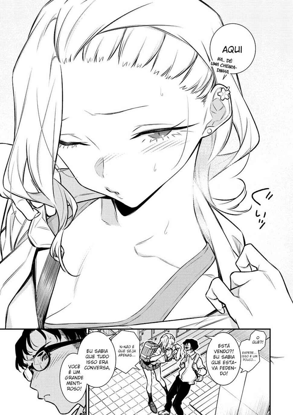 Yancha Gal no Anjou-san capítulo 136 página 19