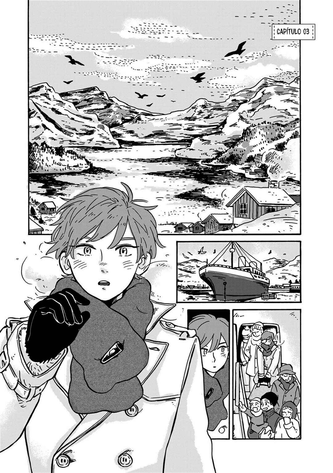 Hokuo Kizoku to Moukinzuma no Yukiguni Karigurashi capítulo 3 página 2