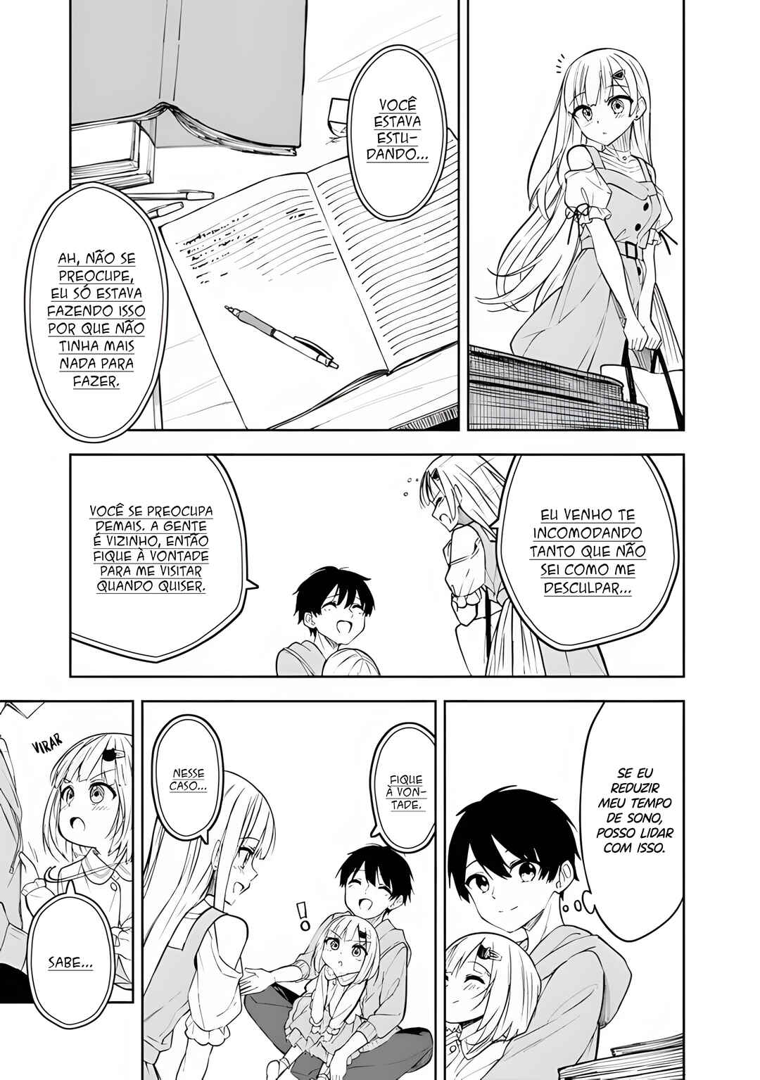 Maigo ni Natteita Youjo wo Tasuketara, Otonari ni Sumu Bishoujo Ryuugakusei ga Ie ni Asobi ni Kuru you ni Natta Ken ni Tsuite capítulo 7 página 4