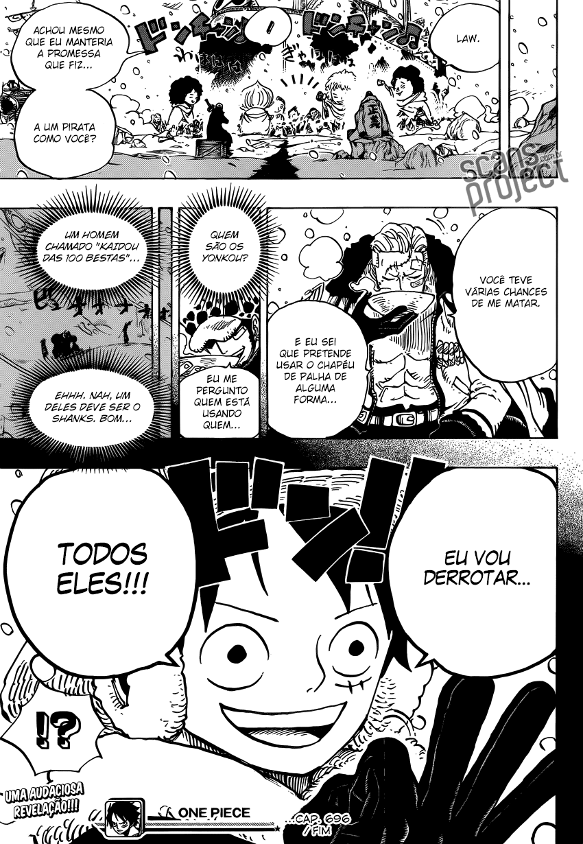 One Piece capítulo 696 página 19