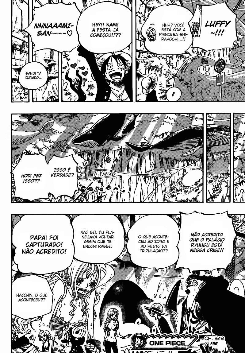 One Piece capítulo 619 página 15