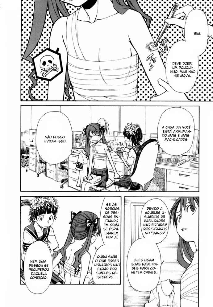 Toaru Majutsu no Index Gaiden: Toaru Kagaku no Railgun capítulo 11 página 8