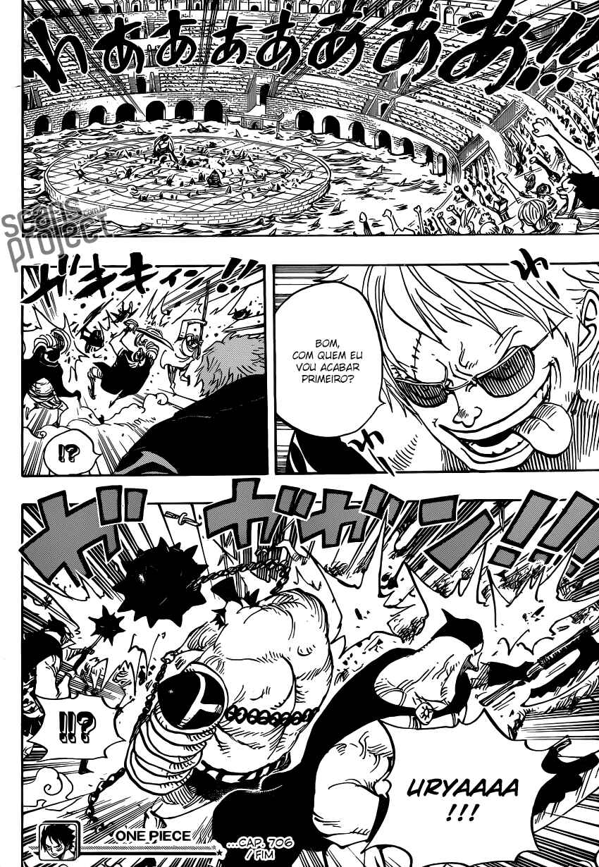 One Piece capítulo 706 página 14