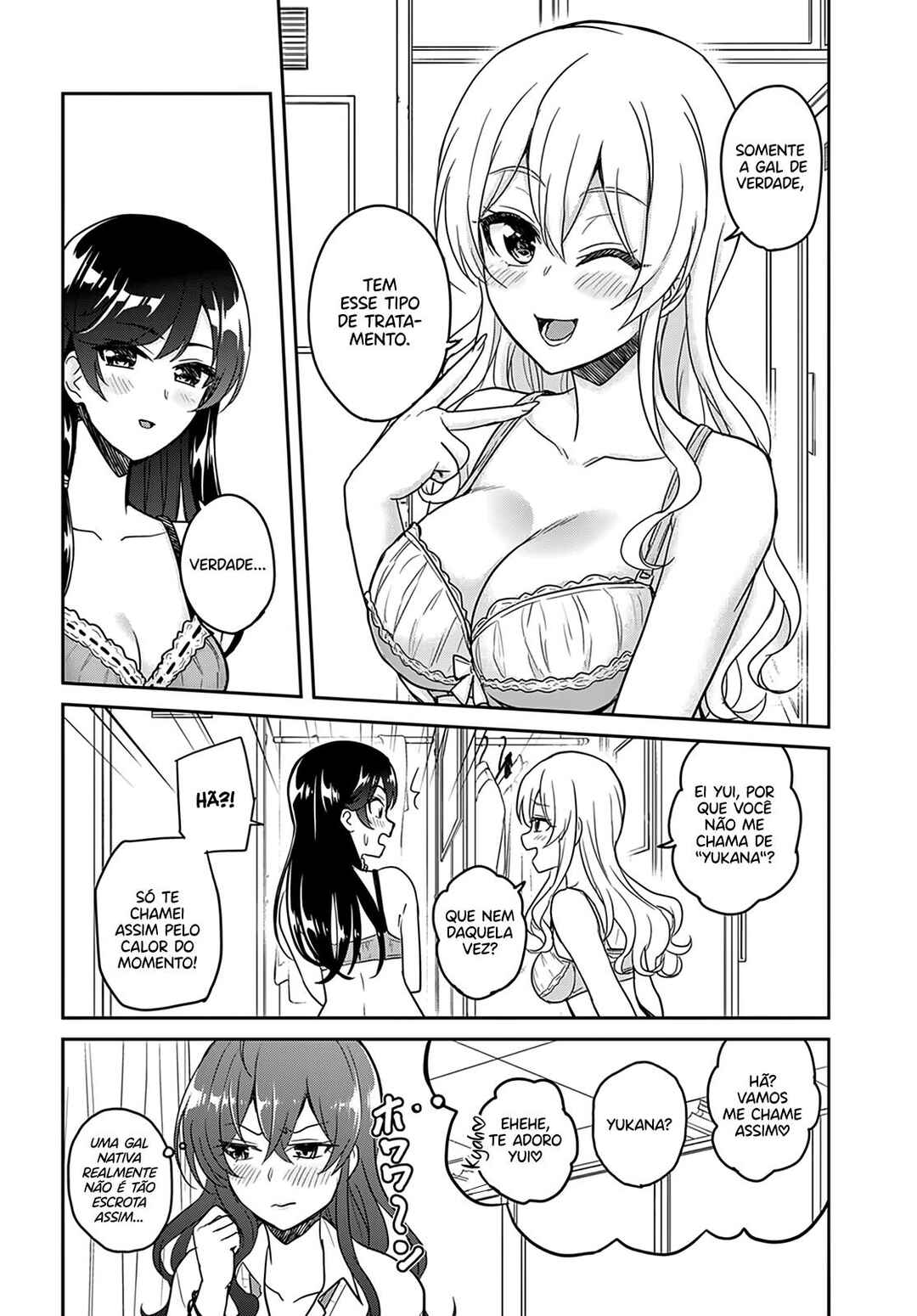 Hajimete no Gal capítulo 72 página 8