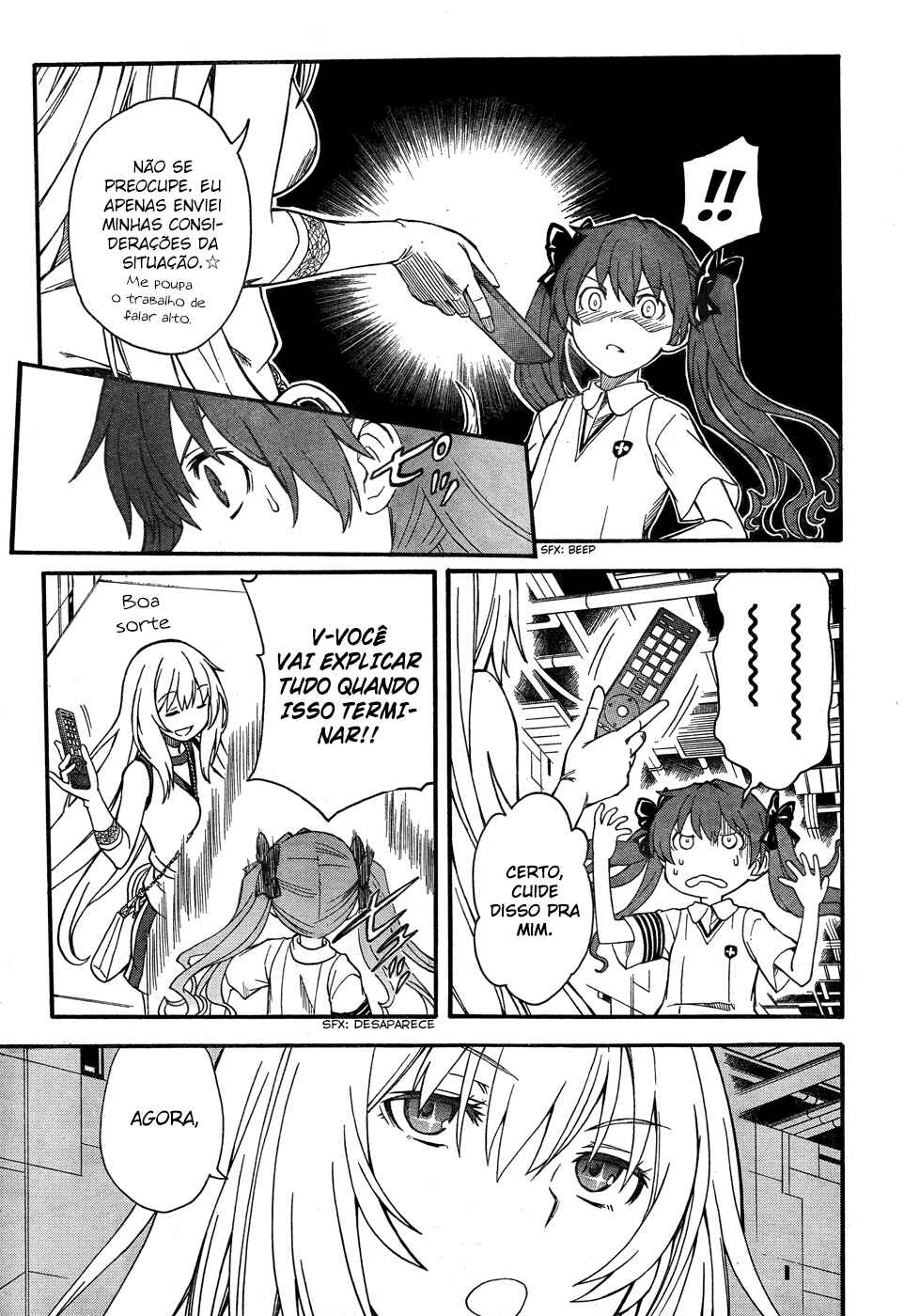 Toaru Majutsu no Index Gaiden: Toaru Kagaku no Railgun capítulo 63 página 7