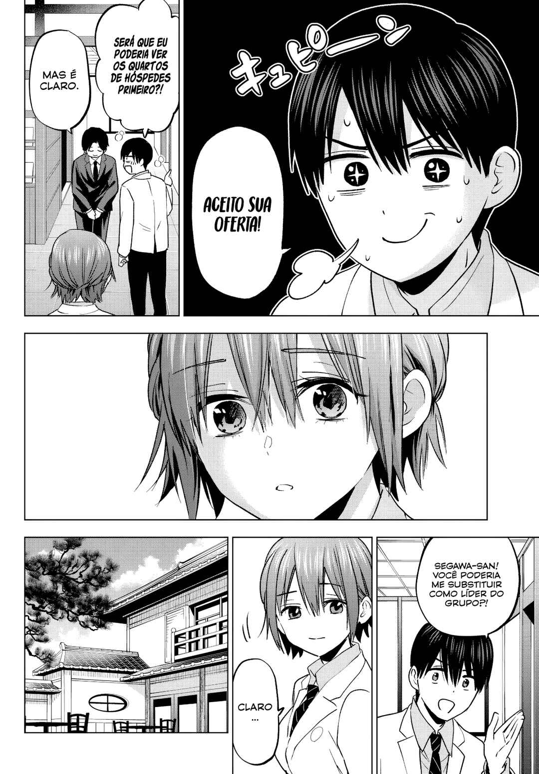 Kakkou no Iinazuke capítulo 214 página 8
