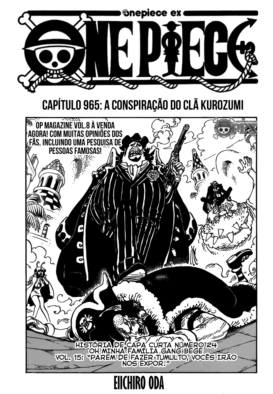 One Piece capítulo 965 página 1