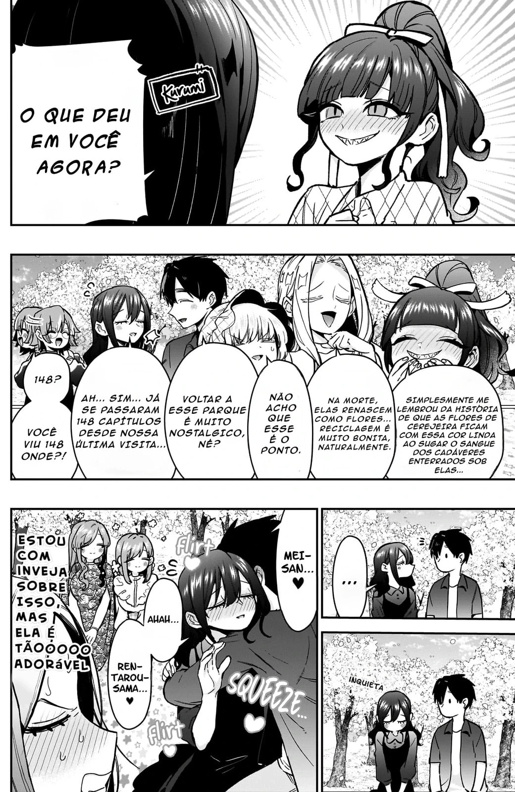 Kimi no Koto ga dai dai dai dai dai suki na 100-nin no Kanojo capítulo 179 página 3