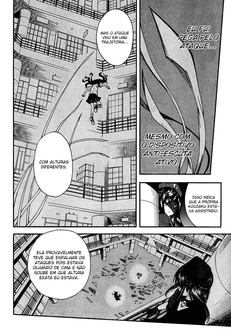Toaru Majutsu no Index Gaiden: Toaru Kagaku no Railgun capítulo 66 página 4