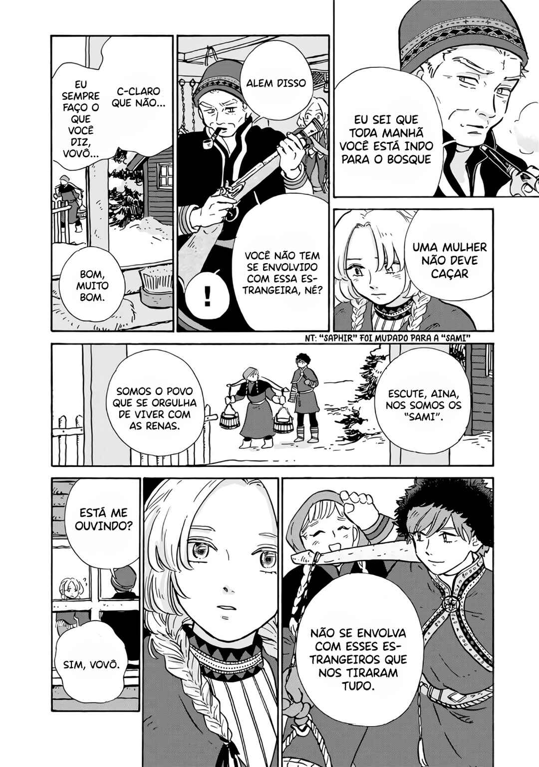 Hokuo Kizoku to Moukinzuma no Yukiguni Karigurashi capítulo 8 página 9