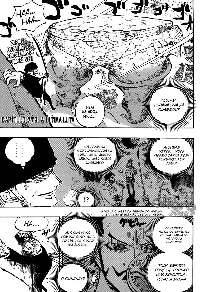 One Piece capítulo 779 página 4