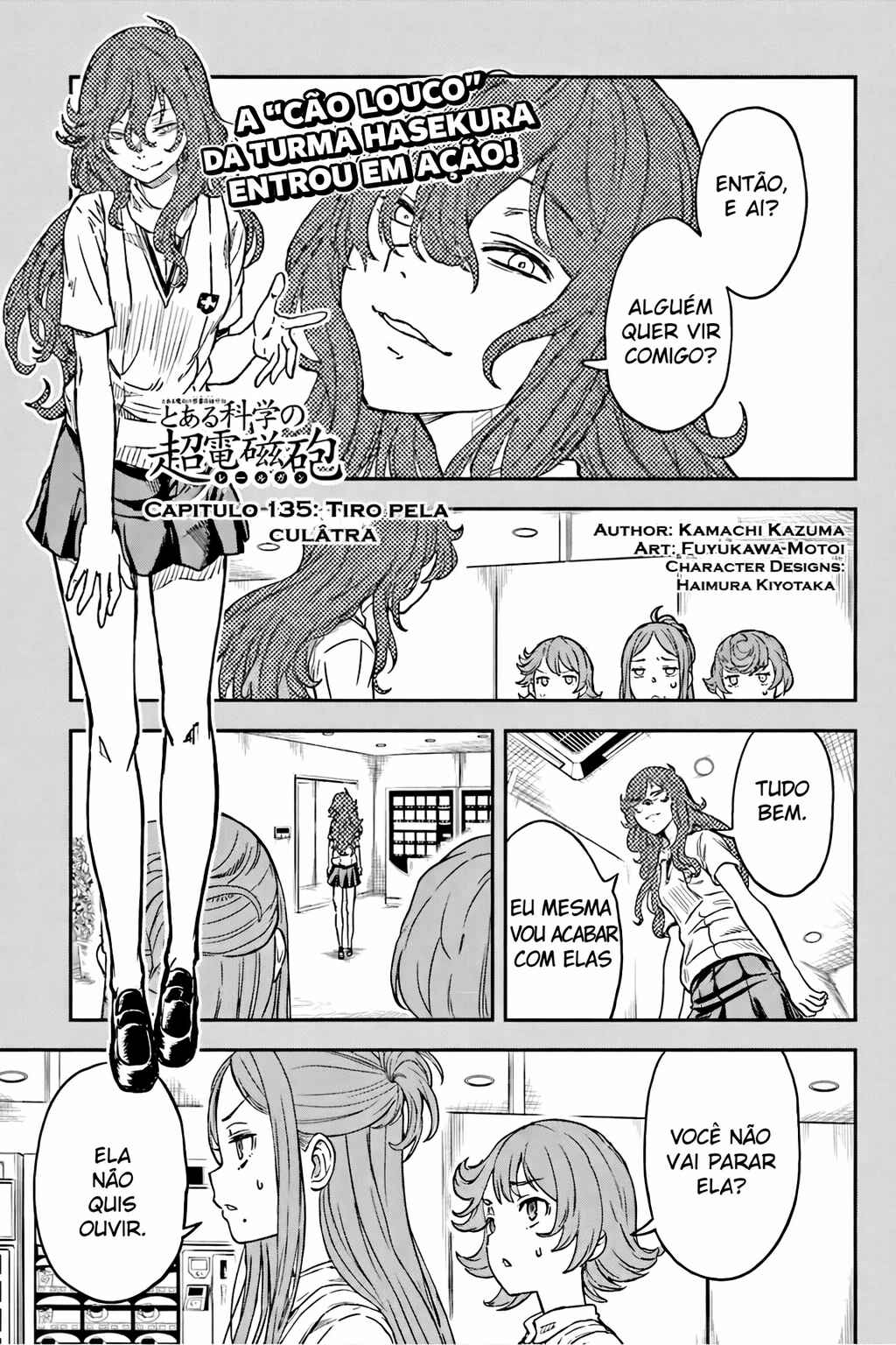 Toaru Majutsu no Index Gaiden: Toaru Kagaku no Railgun capítulo 135 página 1