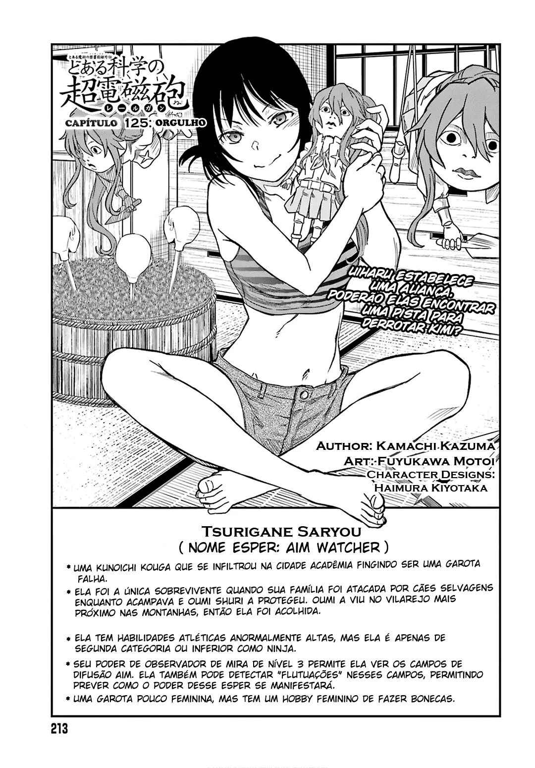 Toaru Majutsu no Index Gaiden: Toaru Kagaku no Railgun capítulo 125 página 6