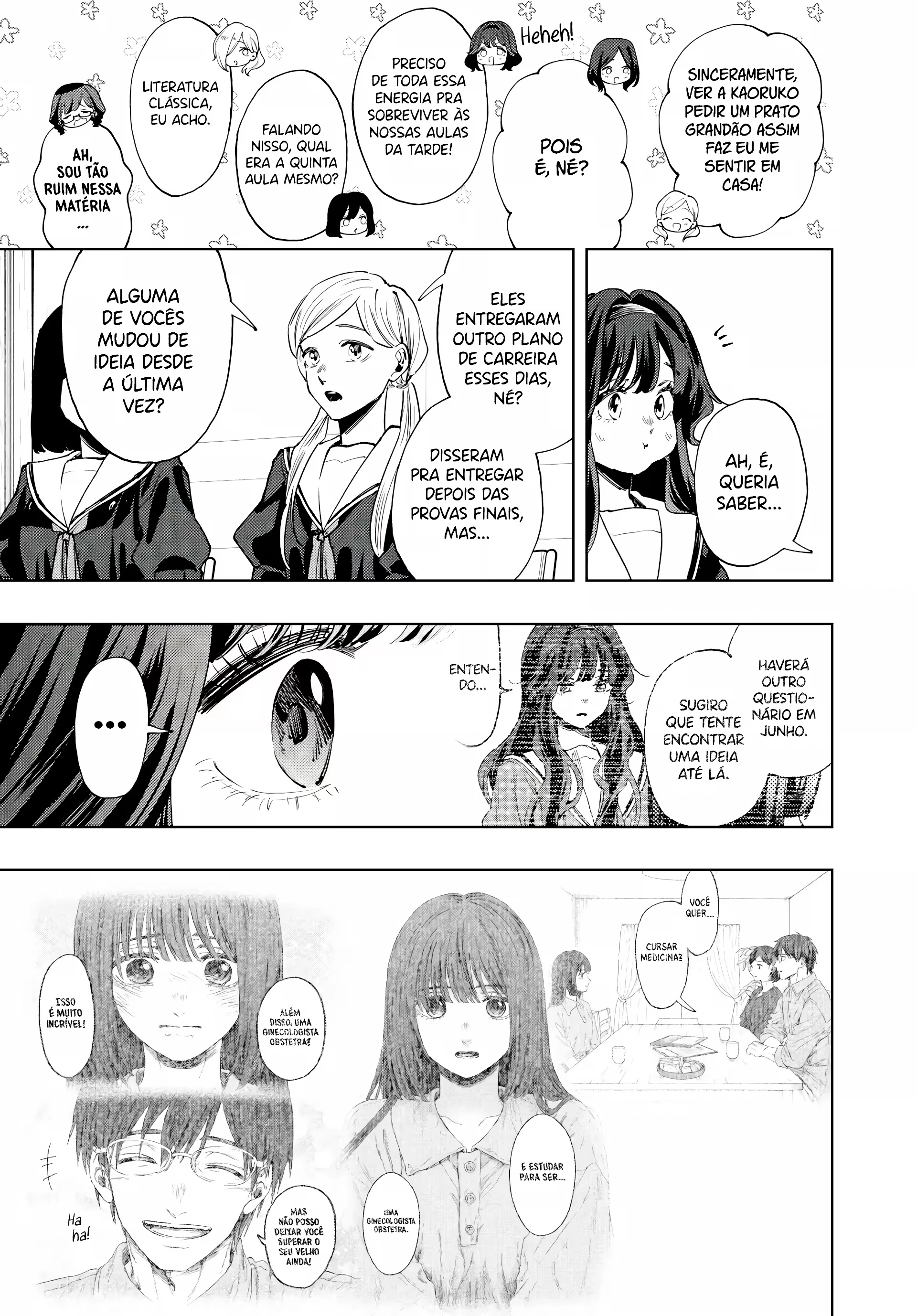Kaoru Hana Wa Rin To Saku capítulo 132 página 4