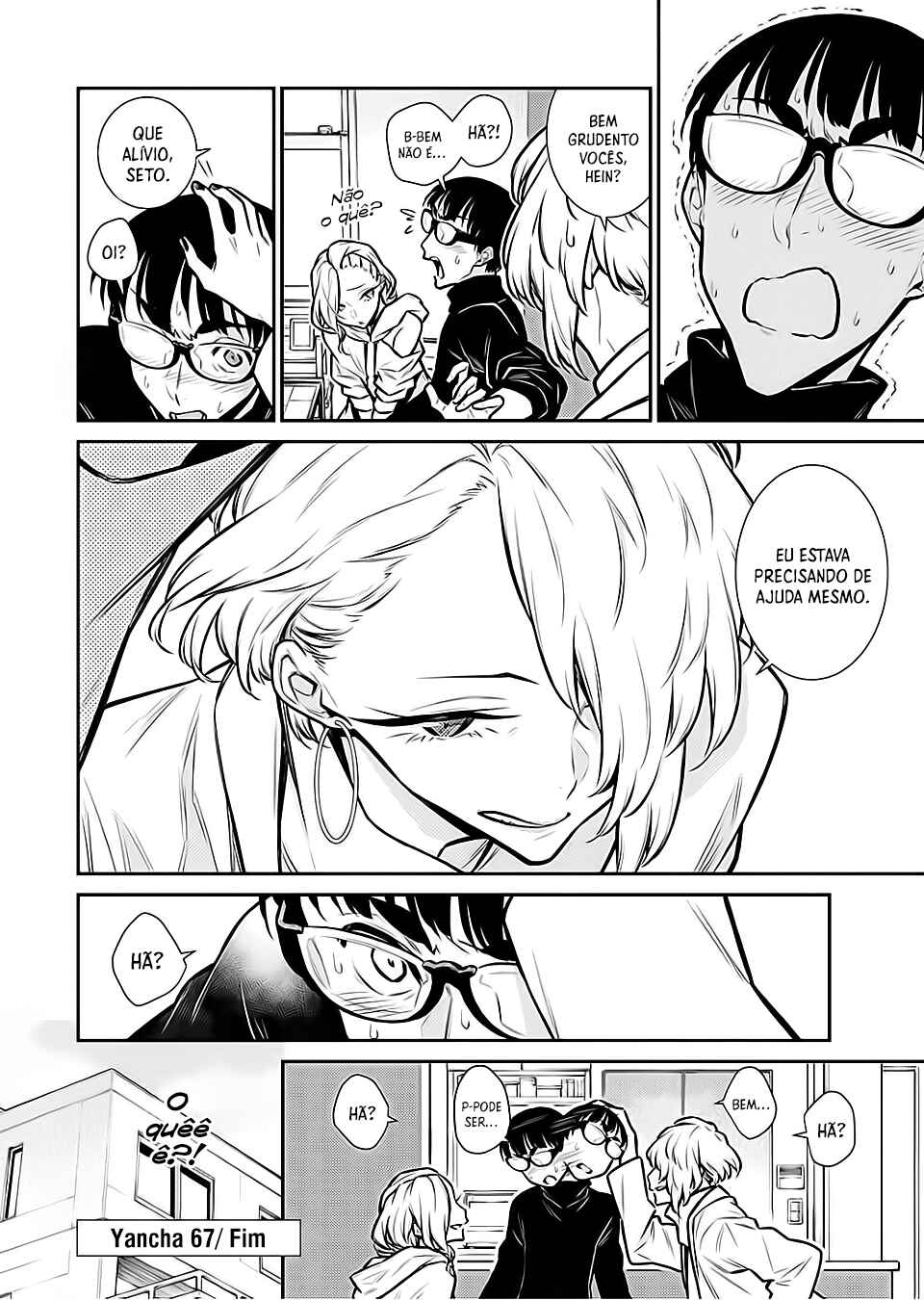 Yancha Gal no Anjou-san capítulo 67 página 17