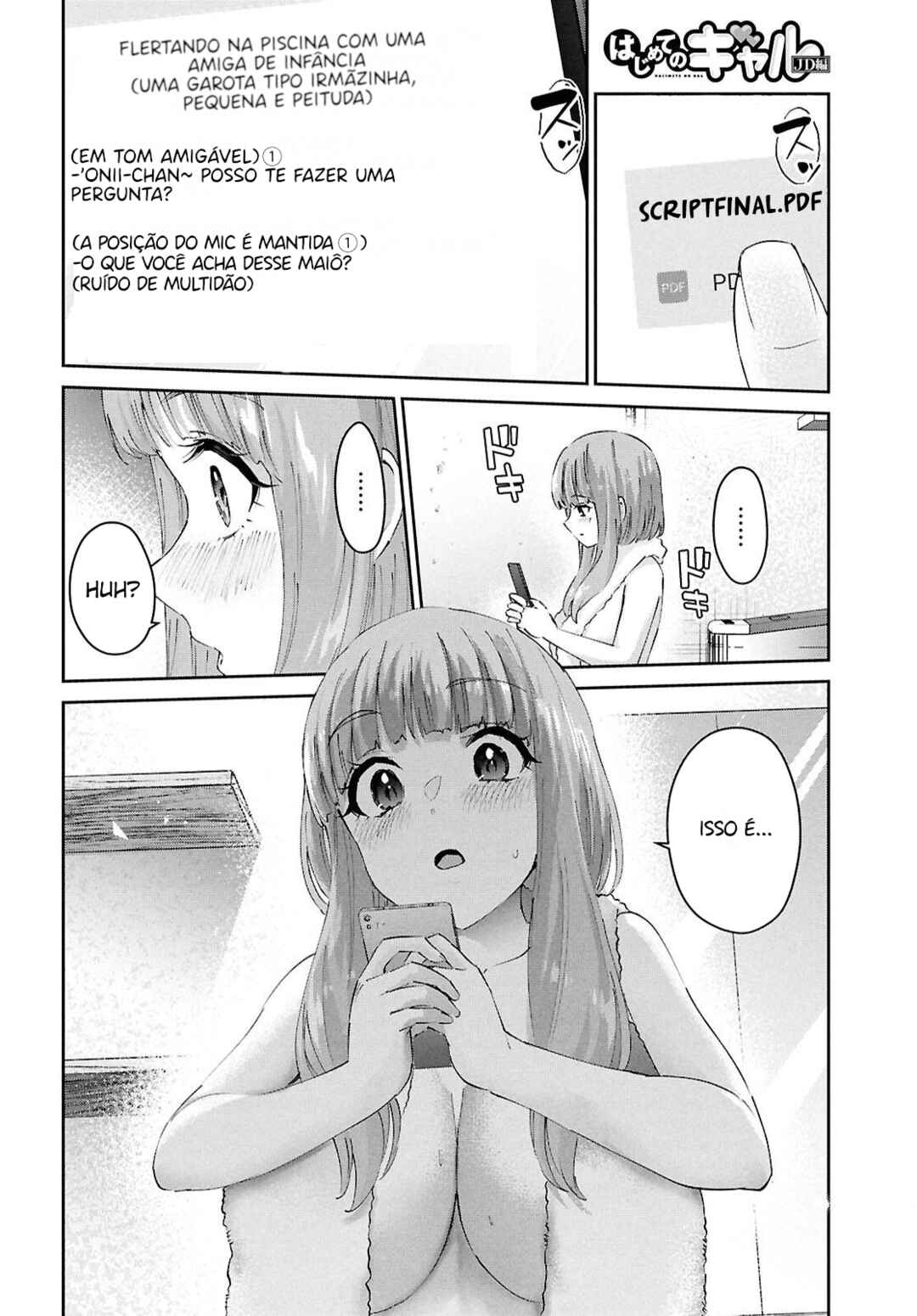 Hajimete no Gal capítulo 184 página 5