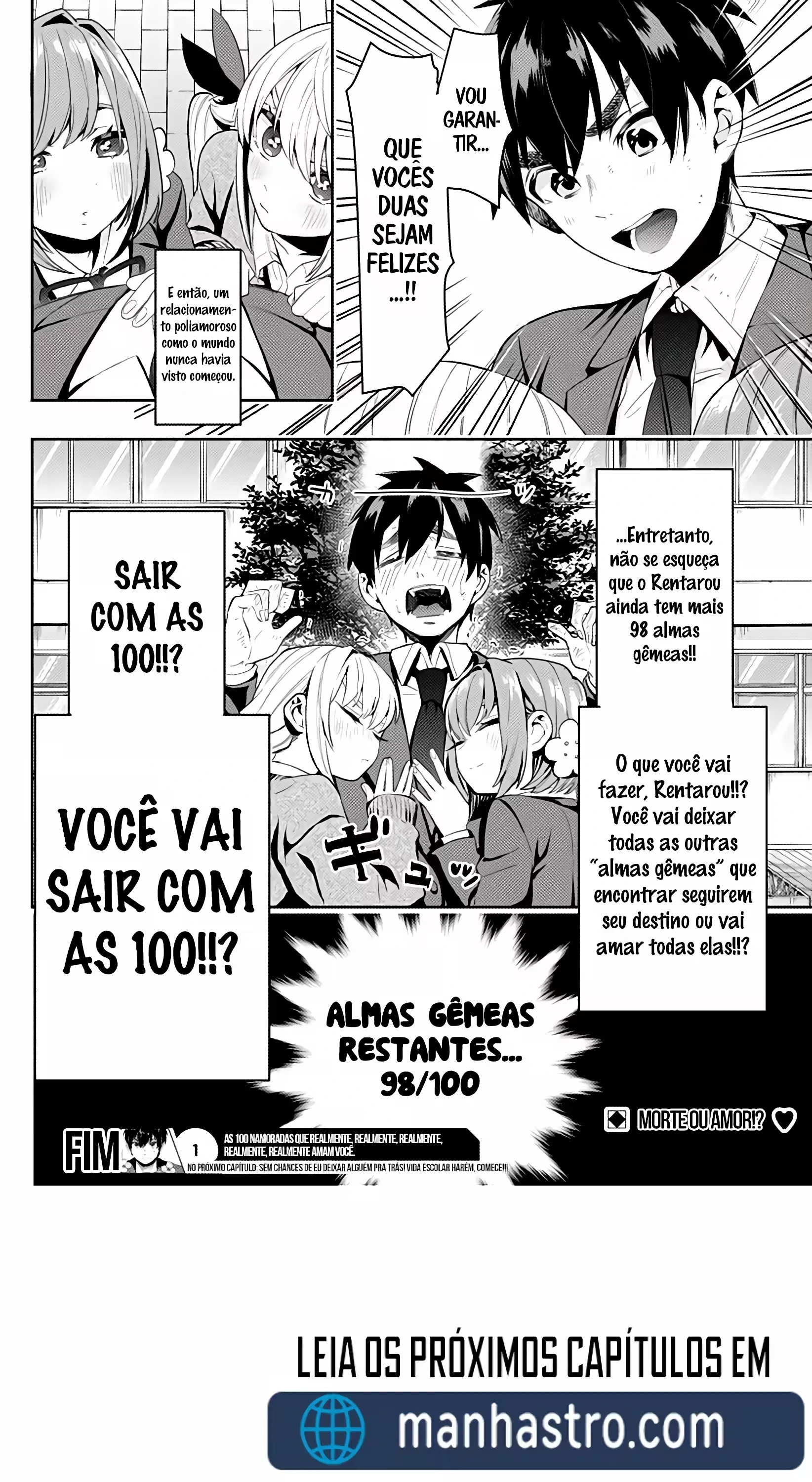 Kimi no Koto ga dai dai dai dai dai suki na 100-nin no Kanojo capítulo 1 página 60