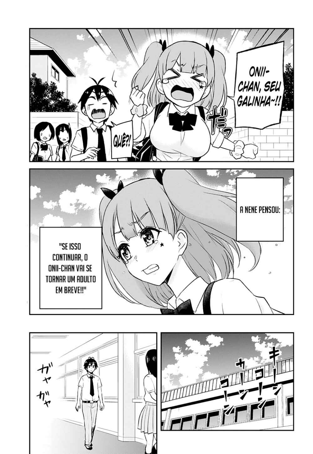 Hajimete no Gal capítulo 38 página 10