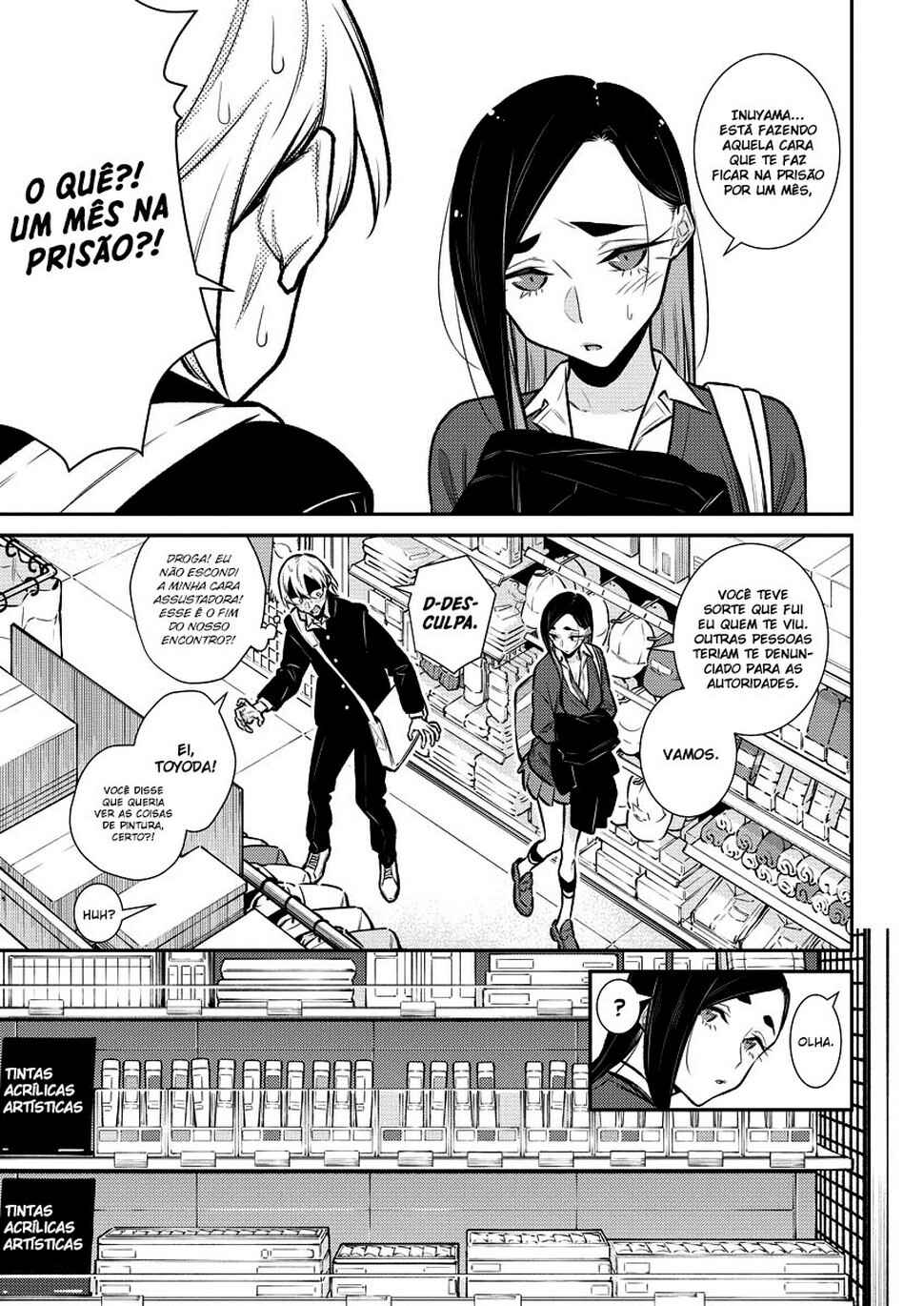 Yancha Gal no Anjou-san capítulo 133 página 9