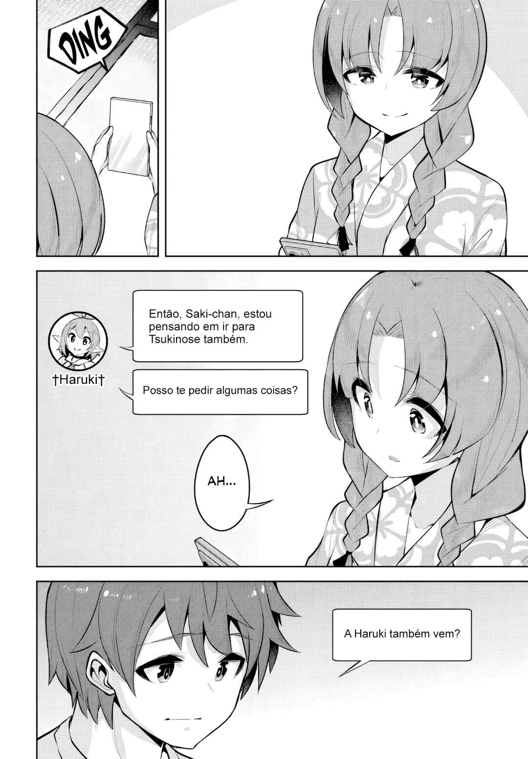 Tenkousaki no Seiso Karen na Bishoujo ga, Mukashi Danshi to Omotte Issho ni Asonda Osananajimi datta Ken capítulo 28.5 página 11
