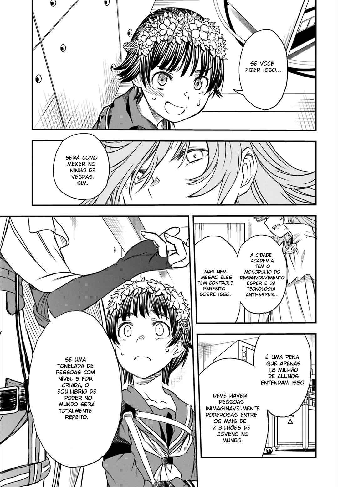 Toaru Majutsu no Index Gaiden: Toaru Kagaku no Railgun capítulo 116 página 8