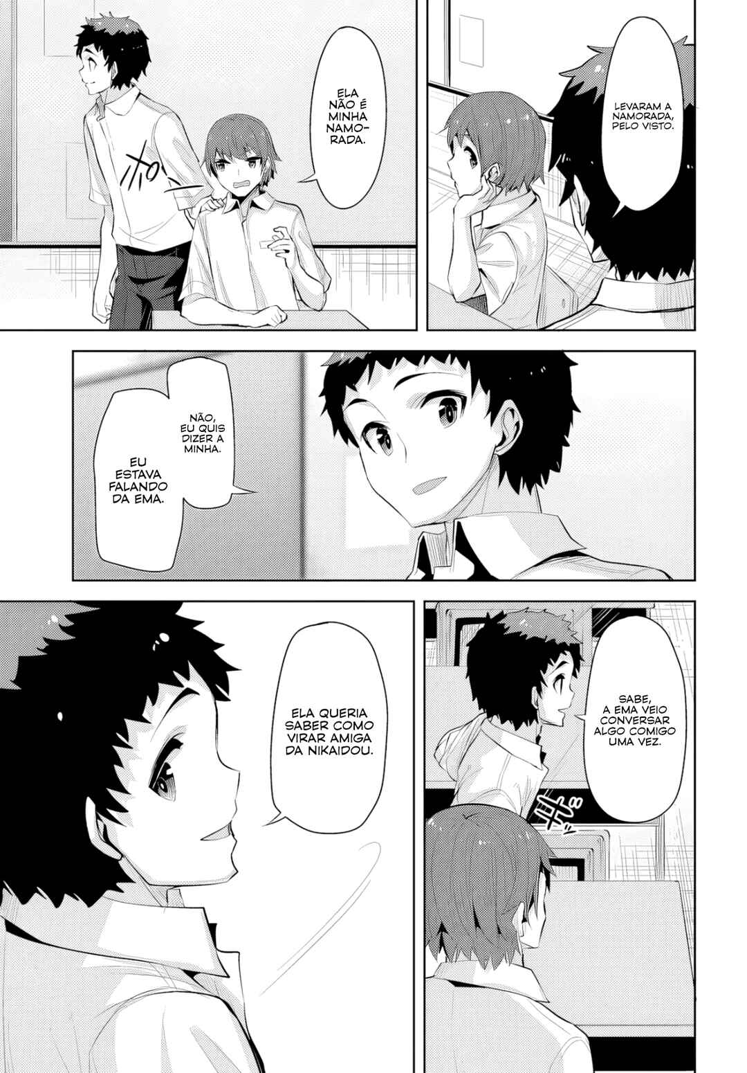 Tenkousaki no Seiso Karen na Bishoujo ga, Mukashi Danshi to Omotte Issho ni Asonda Osananajimi datta Ken capítulo 18 página 10