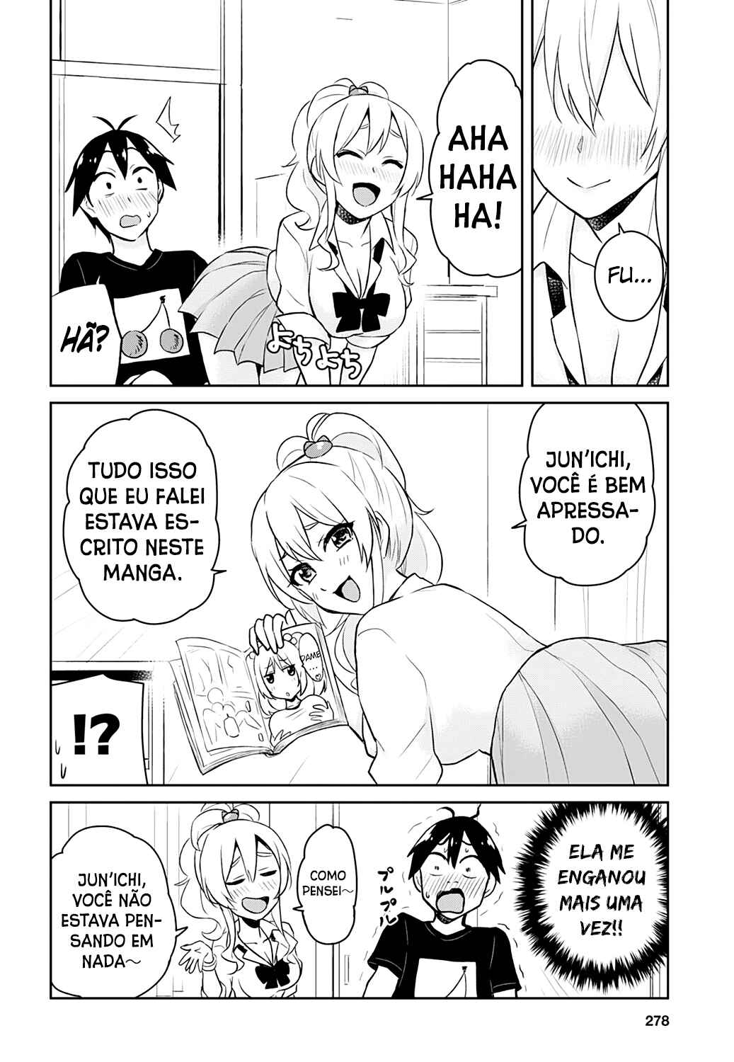 Hajimete no Gal capítulo 26 página 9