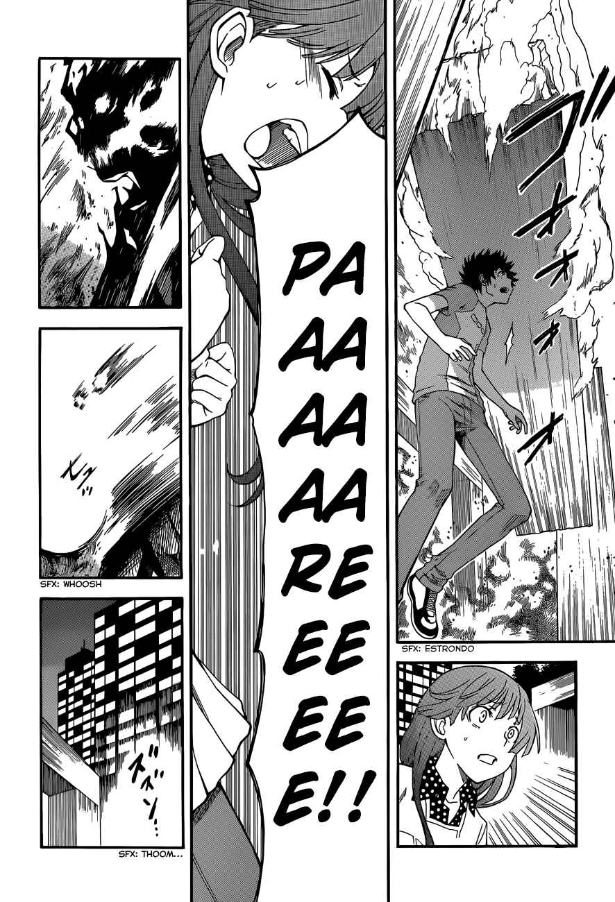 Toaru Majutsu no Index Gaiden: Toaru Kagaku no Railgun capítulo 56.5 página 13