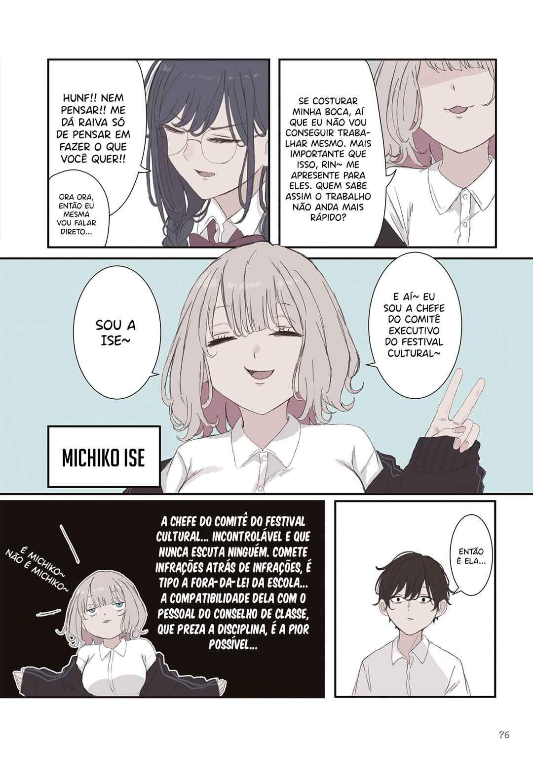 Mikoto-chan wa Kirawaretakunai! capítulo 69 página 3