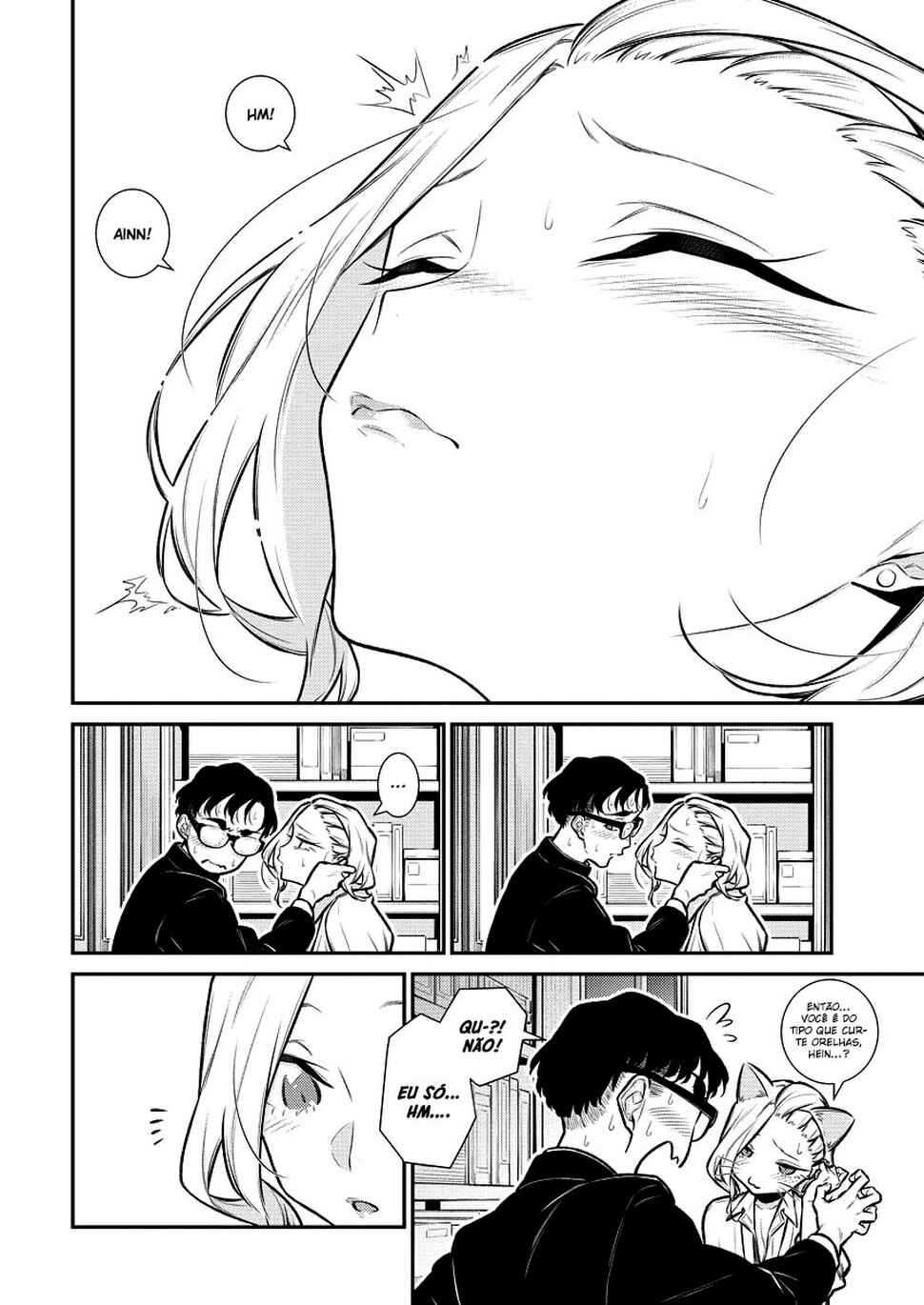 Yancha Gal no Anjou-san capítulo 130 página 10