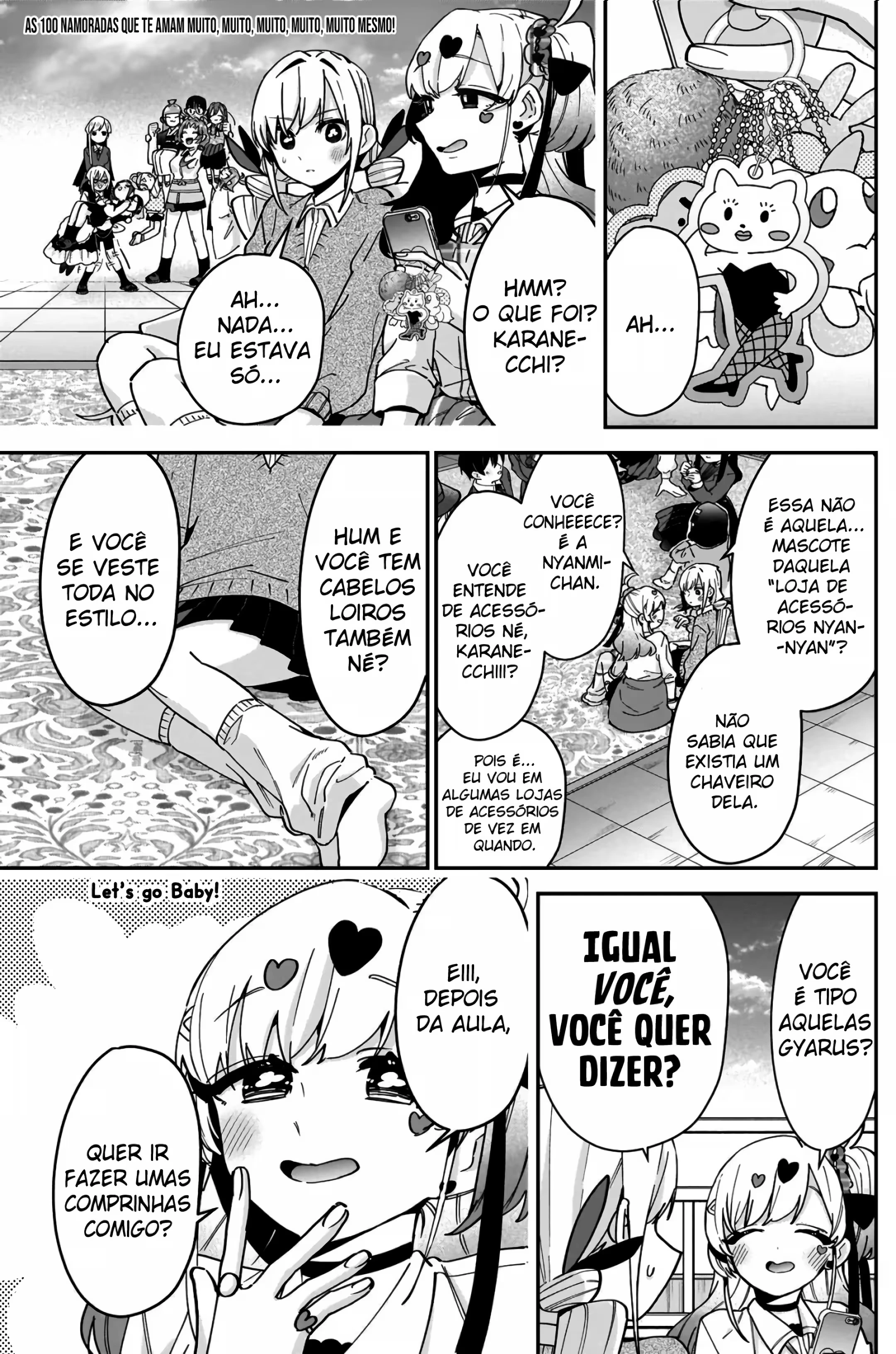Kimi no Koto ga dai dai dai dai dai suki na 100-nin no Kanojo capítulo 92 página 2