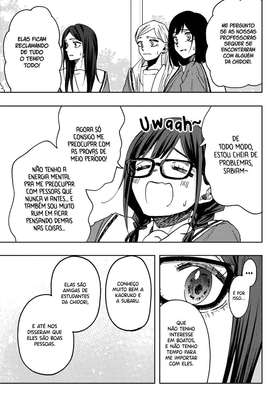 Kaoru Hana Wa Rin To Saku capítulo 61 página 8