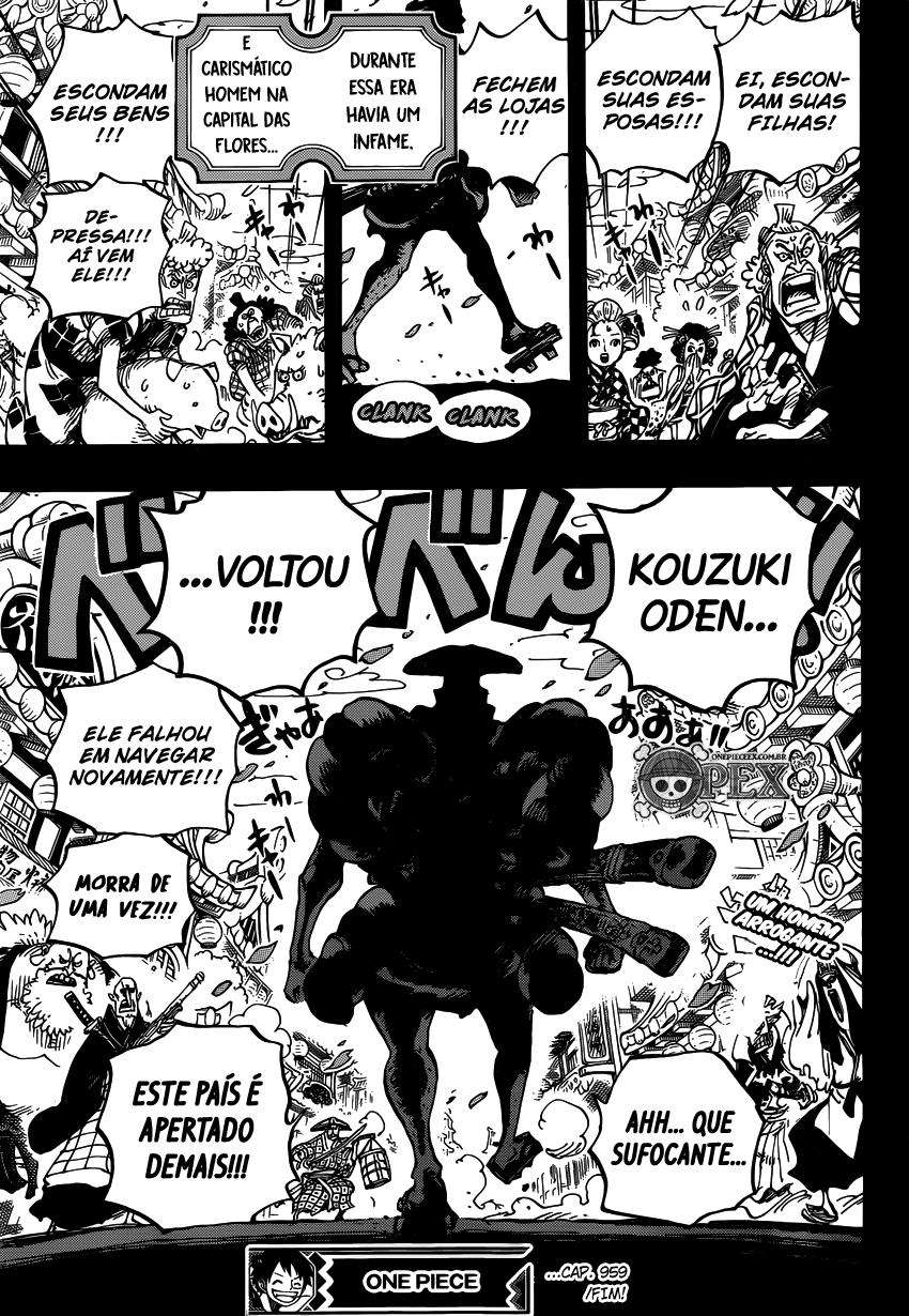 One Piece capítulo 959 página 17