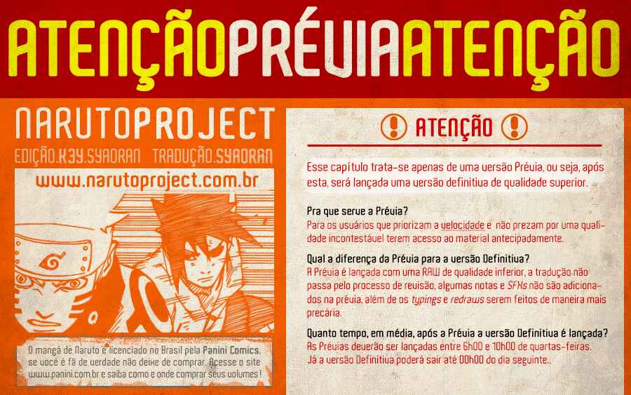 Naruto capítulo 695 página 1