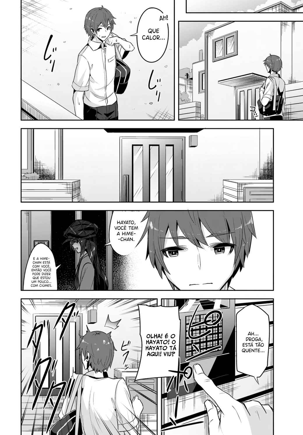 Tenkousaki no Seiso Karen na Bishoujo ga, Mukashi Danshi to Omotte Issho ni Asonda Osananajimi datta Ken capítulo 7 página 9