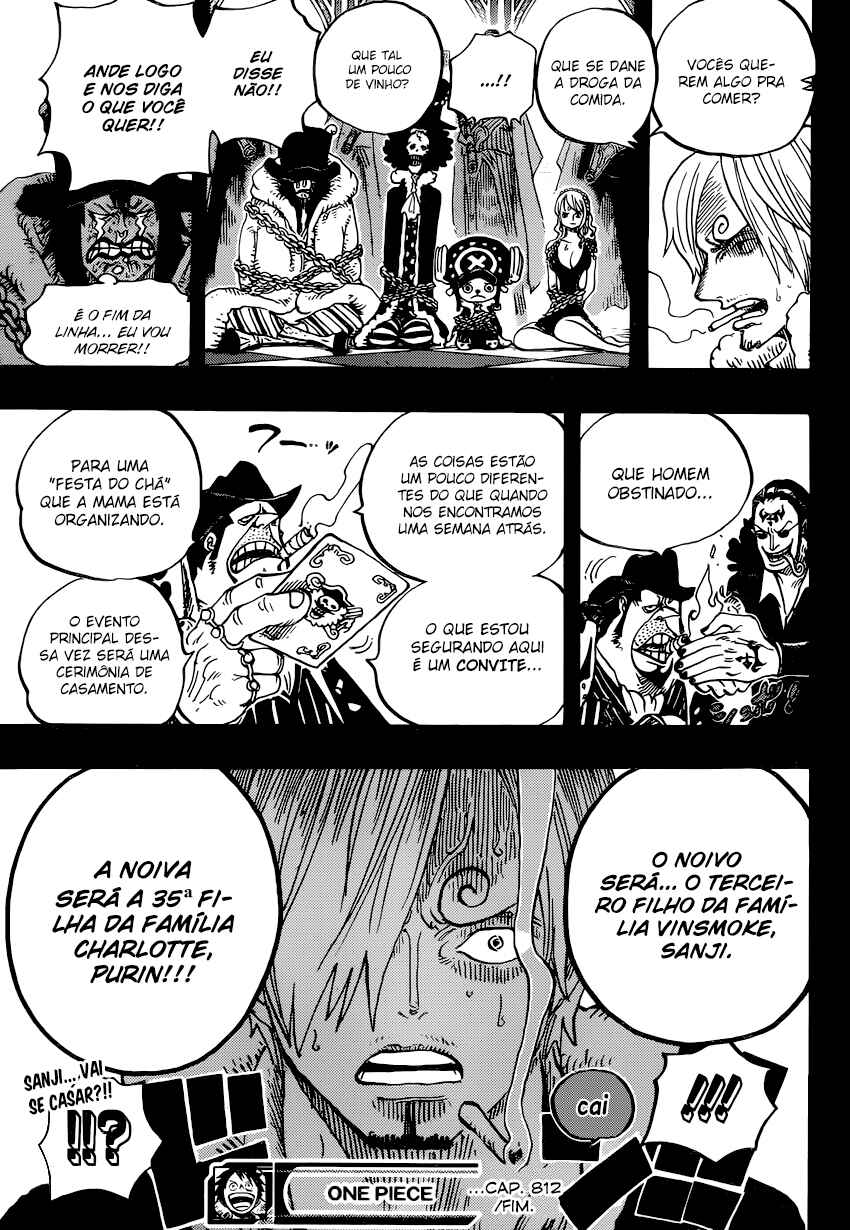 One Piece capítulo 812 página 18