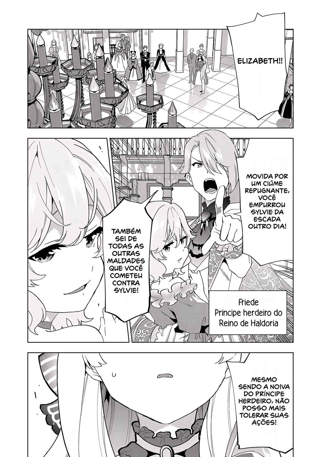 Buchigire Reijou wa Houfuku wo Chikaimashita. ~Madousho no Chikara de Sokoku wo Tataki Tsubushimasu~ capítulo 1 página 5