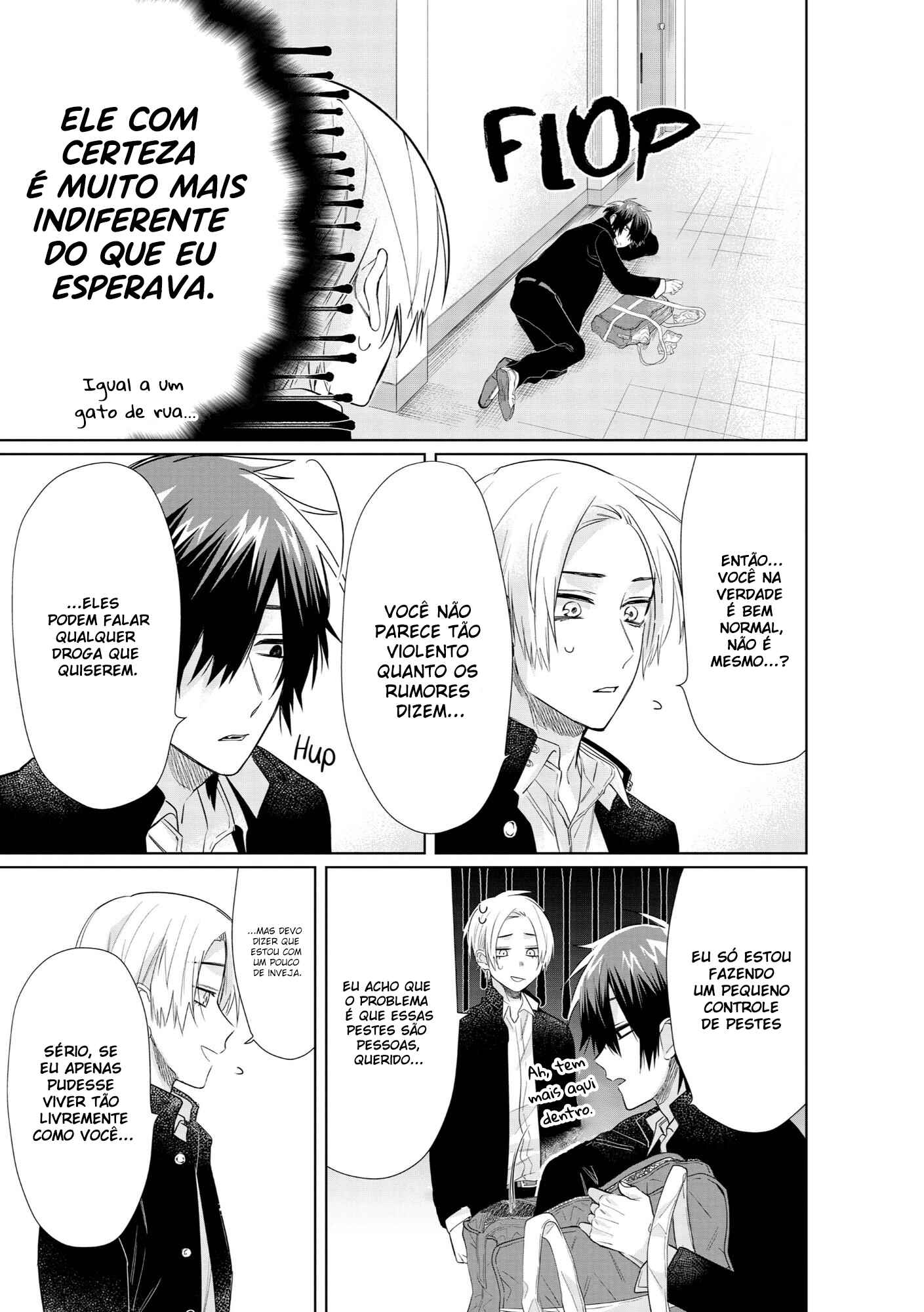 Kumichou Musume to Sewa-gakari capítulo 31.1 página 8