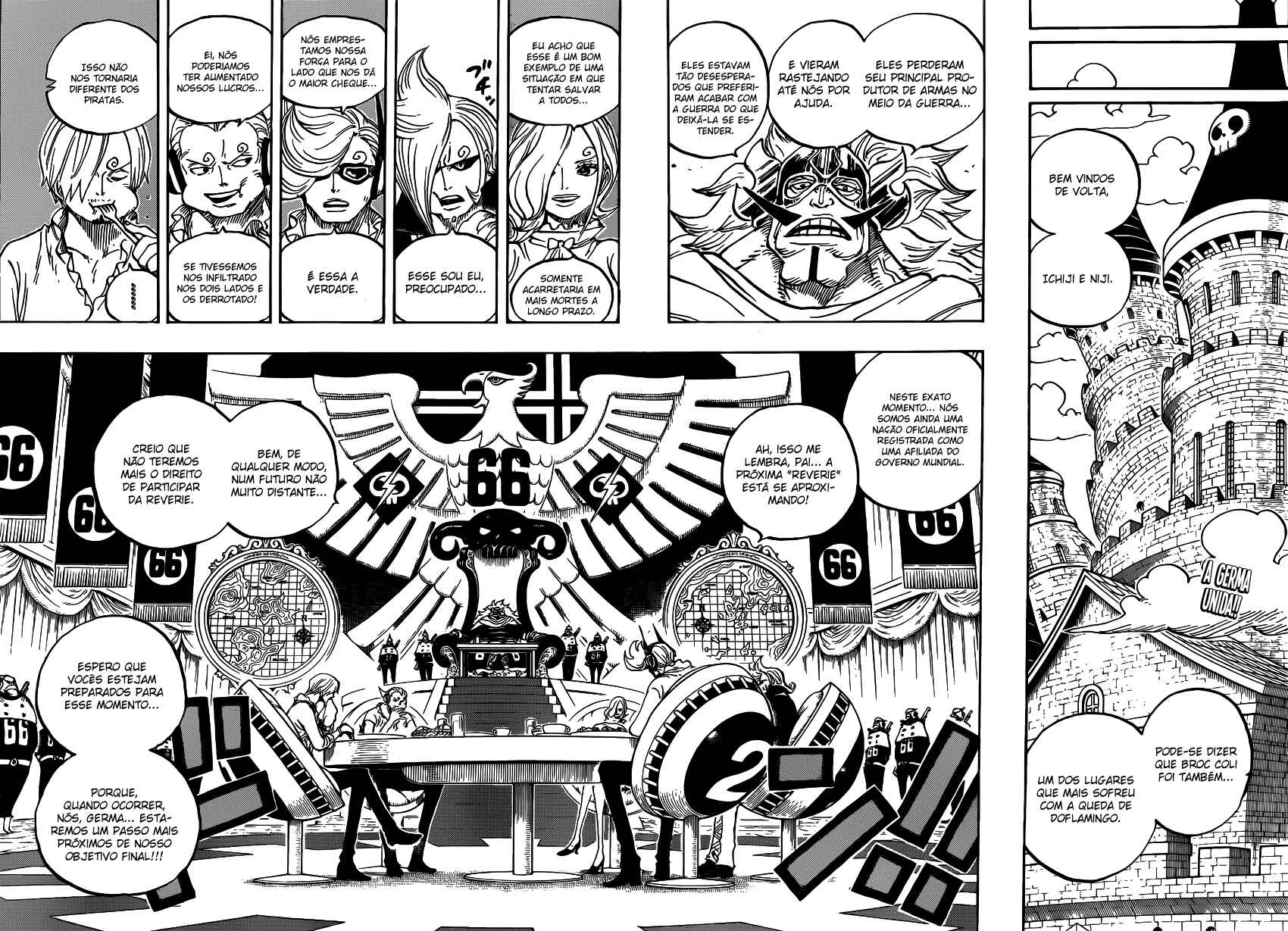 One Piece capítulo 839 página 3