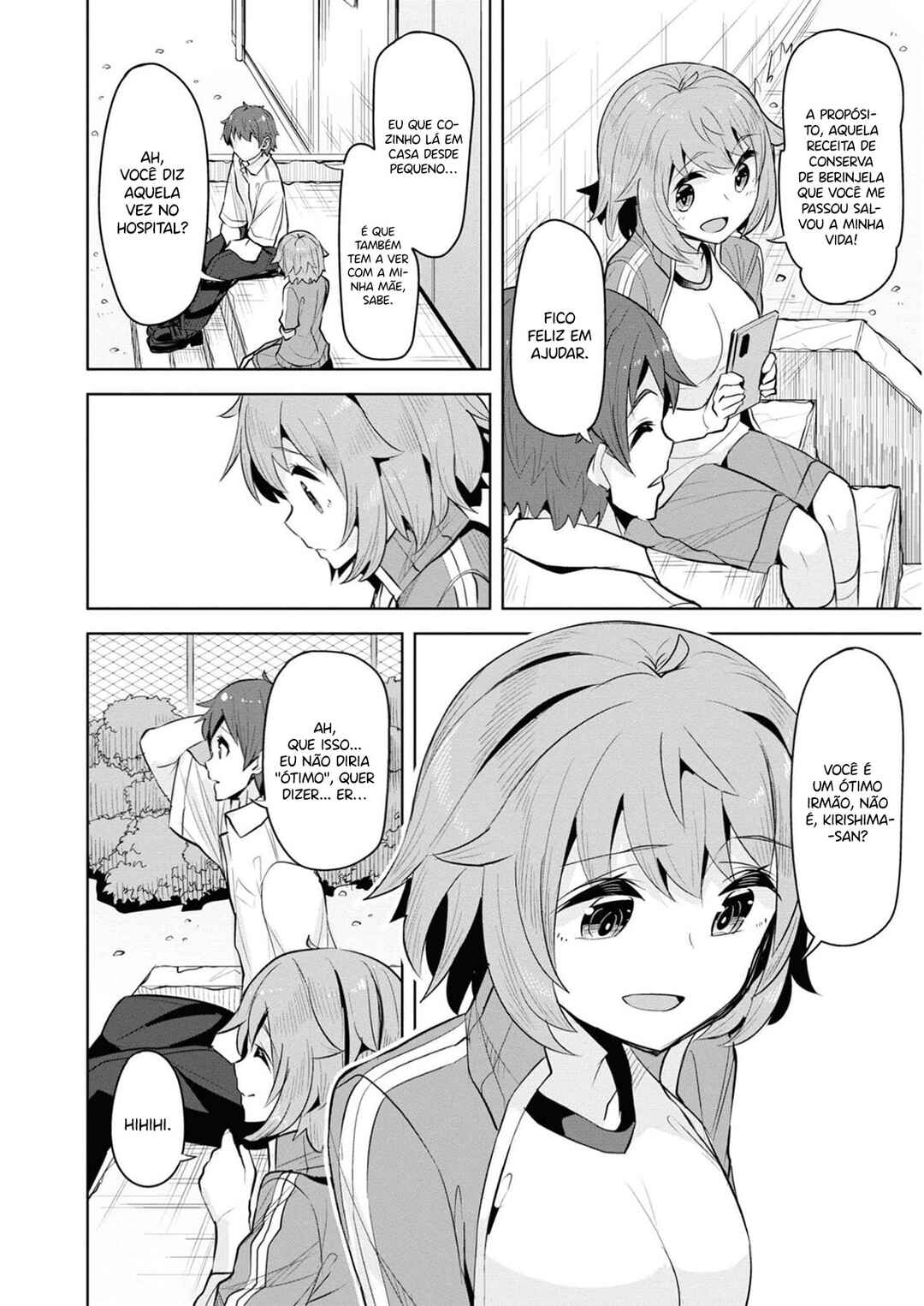 Tenkousaki no Seiso Karen na Bishoujo ga, Mukashi Danshi to Omotte Issho ni Asonda Osananajimi datta Ken capítulo 13 página 7
