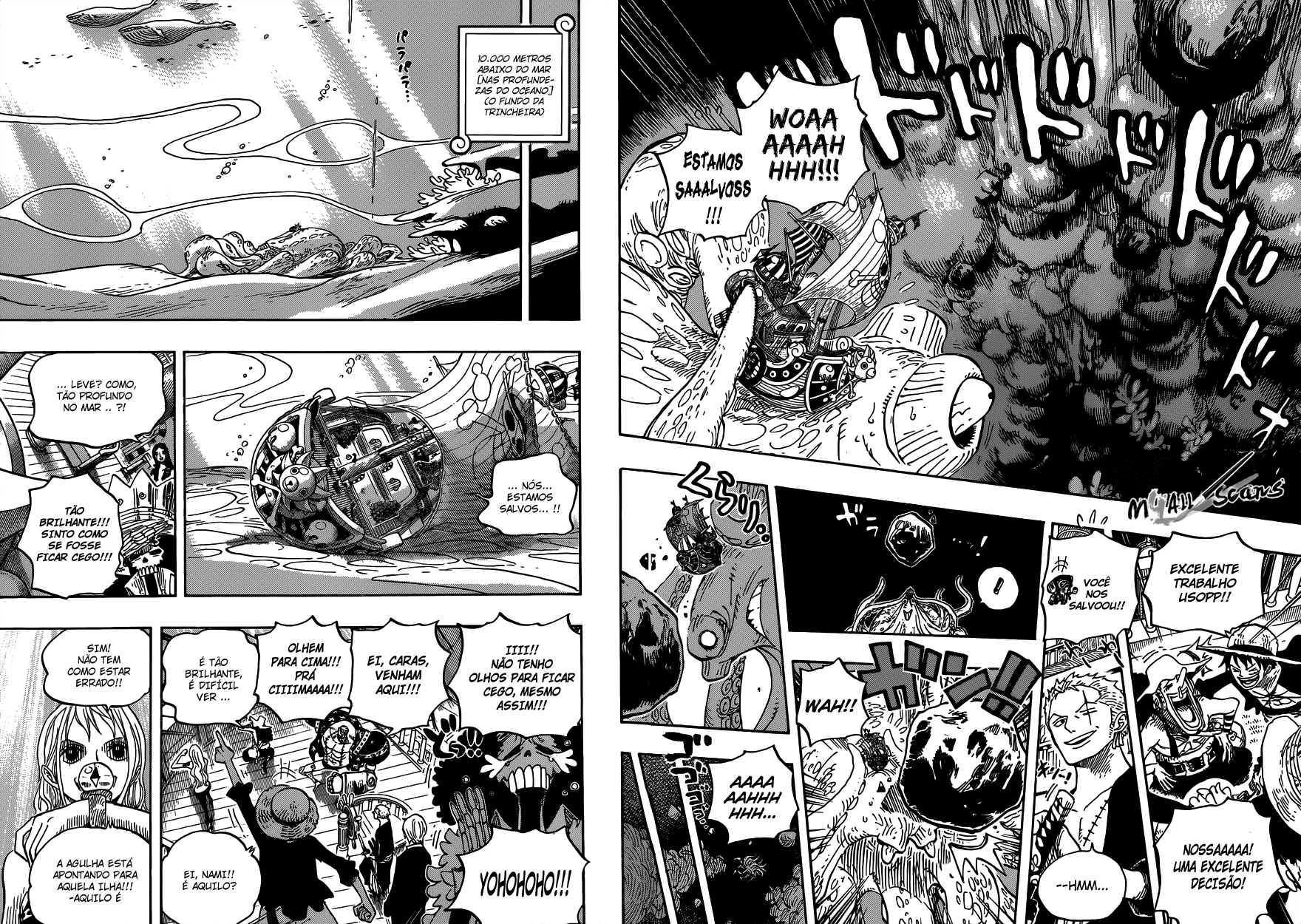 One Piece capítulo 607.10 página 10