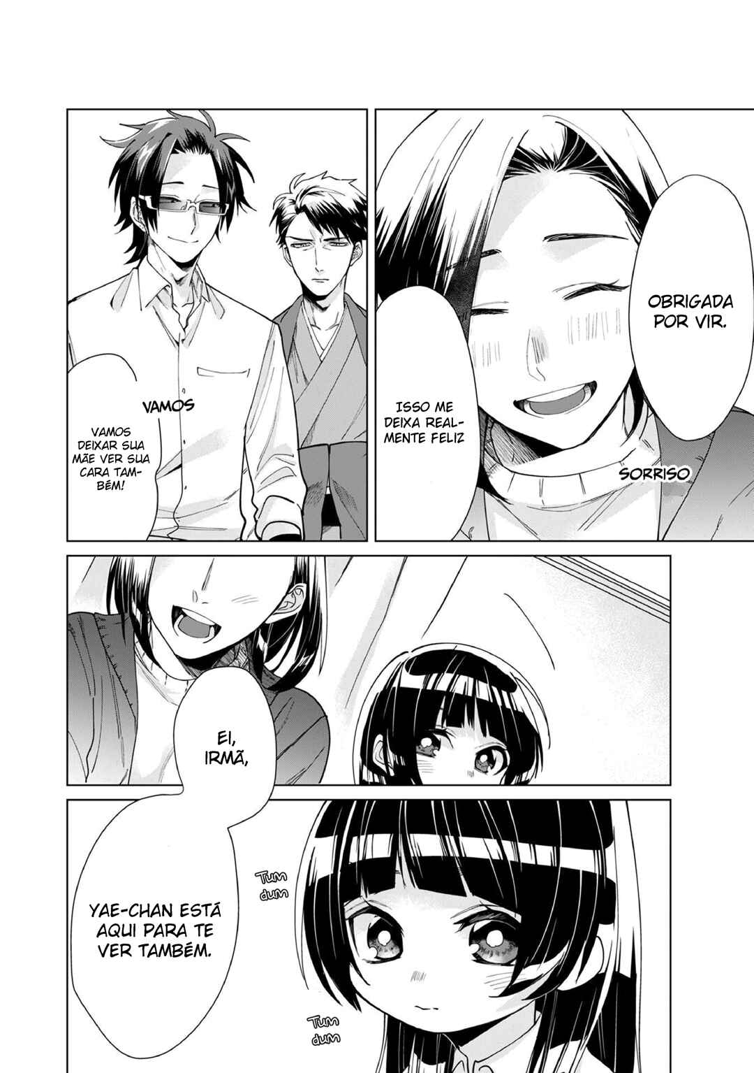 Kumichou Musume to Sewa-gakari capítulo 13 página 7