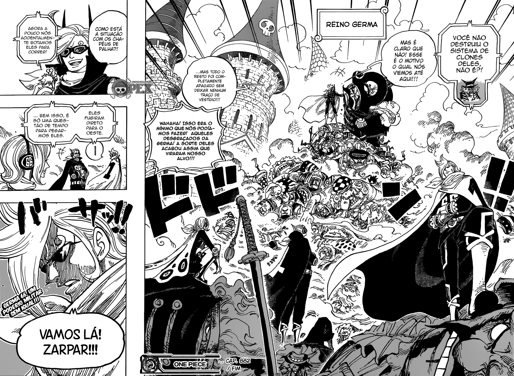 One Piece capítulo 882 página 15