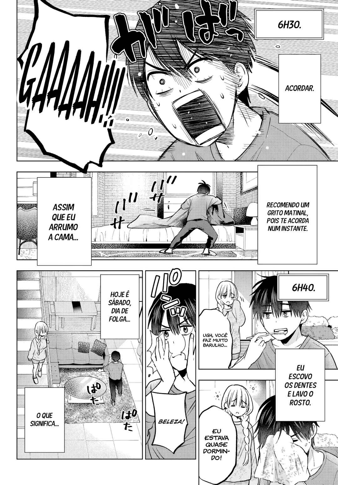 Kakkou no Iinazuke capítulo 222 página 3