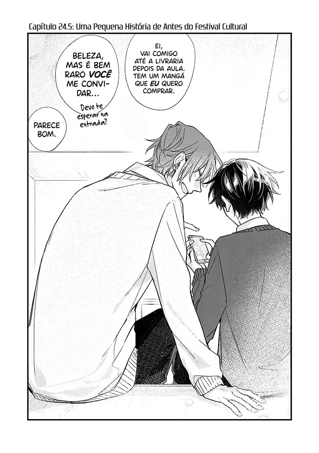 Sasaki to Miyano capítulo 24.5 página 2