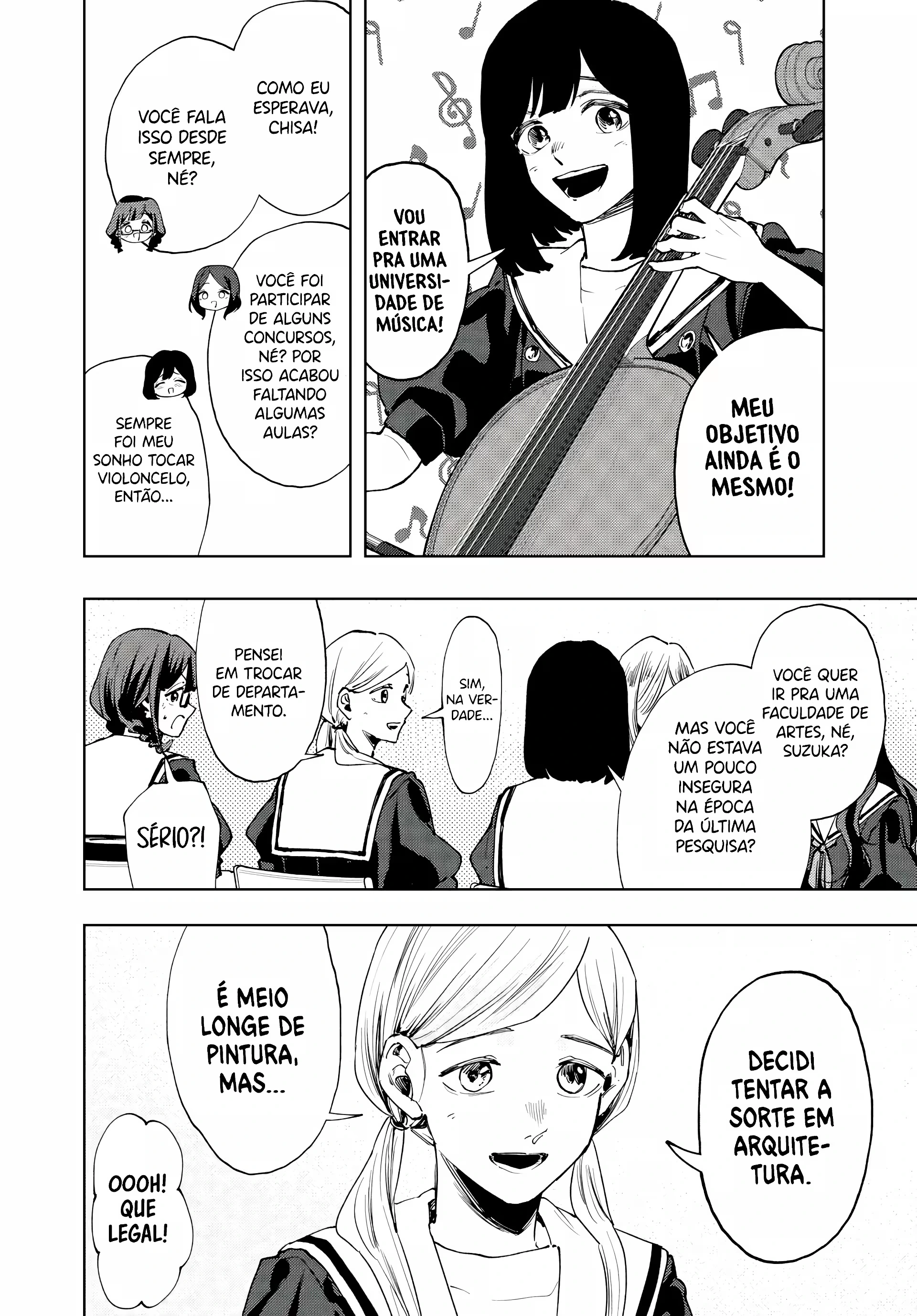 Kaoru Hana Wa Rin To Saku capítulo 132 página 5