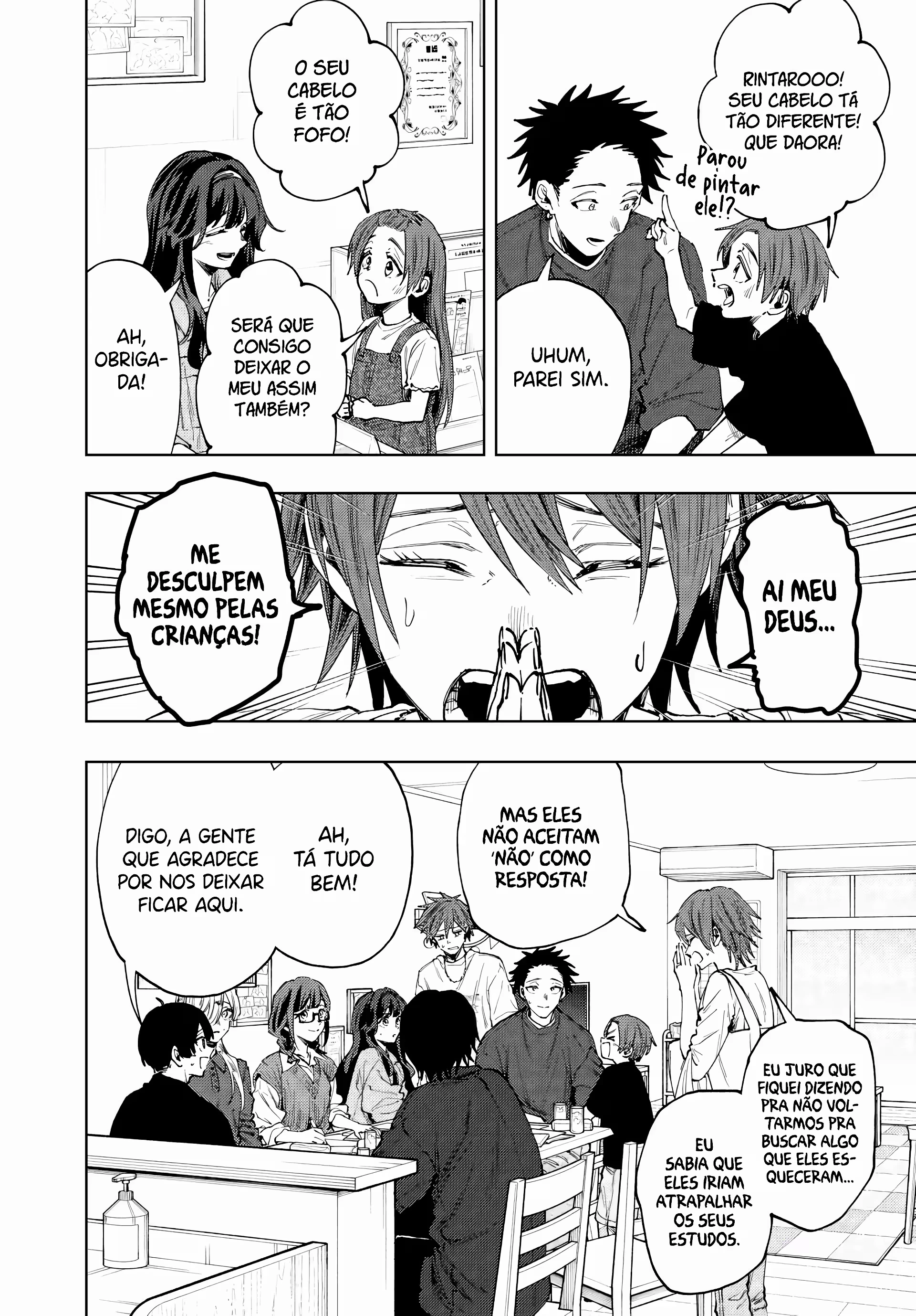 Kaoru Hana Wa Rin To Saku capítulo 133 página 3