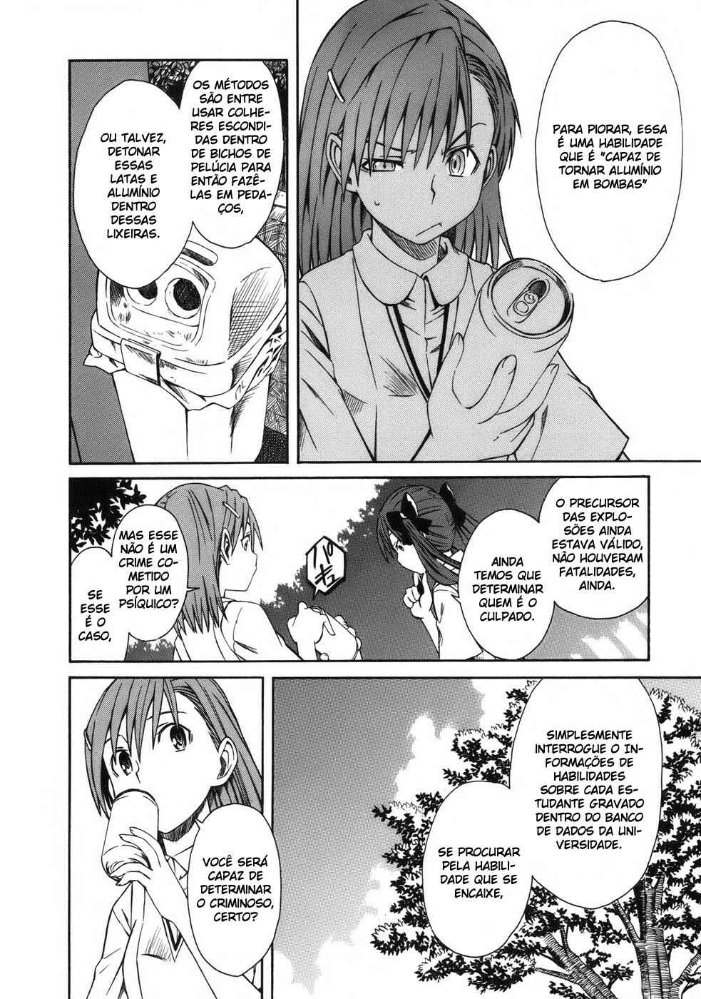 Toaru Majutsu no Index Gaiden: Toaru Kagaku no Railgun capítulo 4.18 página 6